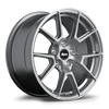 Apex VS-5 17x8.5 Hyper Black flow formed wheel with 5x120 bolt pattern ET40 and 72.56mm center bore VS51785ET40-5120-7256-NHBK