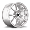 Apex VS-5 17x8.5 Race Silver flow formed wheel with 5x120 bolt pattern ET40 and 72.56mm center bore VS51785ET40-5120-7256-RS