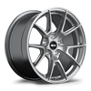 Apex VS-5 17x9.5 Hyper Black flow formed wheel with 5x100 bolt pattern ET40 and 56.1mm center bore VS51795ET40-5100-561-NHBK