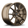 Apex VS-5 17x9 Satin Bronze flow formed wheel with 5x112 bolt pattern ET42 offset and 57.1mm center bore VS5179ET42-5112-571-SBZ