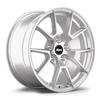 Apex VS-5 17x9 Race Silver flow formed wheel with 5x100 bolt pattern ET48 offset and 56.1mm center bore VS5179ET48-5100-561-RS