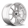 Apex VS-5 18x10.5 Race Silver flow formed wheel with 5x120 bolt pattern ET22 offset and 72.56mm center bore VS518105ET22-5120-7256-RS