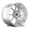Apex VS-5 18x10 Race Silver flow formed wheel with 5x120 bolt pattern ET25 offset and 72.56mm center bore VS51810ET25-5120-7256-RS