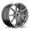 Apex VS-5 18x9.5 Hyper Black flow formed wheel with 5x120 bolt pattern ET35 offset and 72.56mm center bore VS51895ET35-5120-7256-NHBK