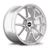 Apex VS-5 18x9 Race Silver flow formed wheel with 5x112 bolt pattern ET42 offset and 57.1mm center bore VS5189ET42-5112-571-RS