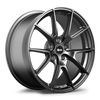 Satin Black Apex VS-5 19x9 performance wheel featuring ultra-concave five-spoke design and 5x112 fitment part VS5199ET32-5112-666-SMBK