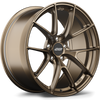 Apex VS-5RS 19x11 forged wheel in Satin Bronze with 5x114.3 bolt pattern, ET52 offset and 70.5mm bore. Part #VS5RS1911ET52-51143-705-NSBZ.