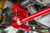 BMR Anti-Roll Bar Kit w/ Tailpipes - Weld-On - Hollow 1.25" - Red (1979 - 2004 Mustang) ARB730R