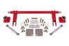 BMR Anti-Roll Bar Kit - Weld-On - Hollow - 1.375" - Red (1979 - 2004 Mustang) ARB732R