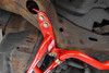 BMR Front Chassis Brace - Red Reinforcement Brace - Black (1978 - 1988 G-Body) CB460R