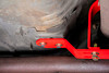 BMR Driveshaft Safety Loop - Front - Red (1978 - 1987 G-Body) DSL460R