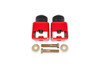 BMR Motor Mount Kit - Solid Bushings - Red (2008 - 2009 G8 / 2014 - 2017 SS) MM301R