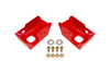 BMR Rear Shock Mount Skid Plates - Red (2021 - 2026 Bronco) SG1860R