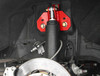 BMR Rear Shock Mount Kit w/Brace - Black (2015 - 2023 Mustang) SM762H