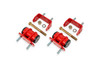 BMR Solid Delrin Transmission/Differential Mount - Red (2005 - 2013 Corvette) TM561R
