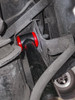 BMR Rear Adjustable Toe Rods w/Polyurethane Bushings  Black (2008 - 2014 CTS-V) TR629H