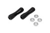 BMR Tie Rod Sleeves - 5/8" - Black (1964 - 1970 A-Body / 1978 - 1987 G-Body / 1982 - 1992 F-Body) TRS002