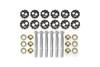 BMR Camber Bolt Kit for Front and Rear Lower Control Arms - Black (1997 - 2013 Corvette) WAK552