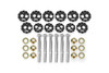 BMR Camber Bolt Kit for Front and Rear Lower Control Arms - Black (2006 - 2013 Corvette) WAK562