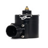 Black ProCharger enclosed race blow-off valve with steel flange and hardware part 3FASS-007B