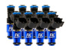 FIC IS305-1200H-D 1200cc-D 110 lb/hr drop-in fuel injector set for 2007-2013 GM truck 4.8L 5.3L and 6.0L applications