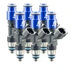 FIC ISC-1000H-6 1000cc high impedance custom injectors for 6-cylinder engines with 64mm injector height