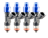 Fuel Injector Clinic 775cc custom four cylinder fuel injector set 64mm 11mm top 15mm bottom O-ring 0775-64-11-15-4