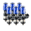 FIC ISC-2150H-6 six cylinder 2150cc high impedance fuel injector set with Data Match Technology and solder-in pigtails