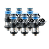 FIC ISC-2150H-6 six cylinder 2150cc SHORT high impedance fuel injector set with Data Match Technology and solder-in pigtails