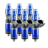 FIC ISC-1440H-6 six cylinder 1440cc injector set with stainless alloy valves, Data Match Technology, and solder-in pigtails