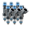 Fuel Injector Clinic 0650-53-11-11-8 650cc fuel injector set for eight cylinder engines with 53mm height and 11mm top and bottom O-rings