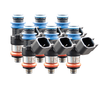 Fuel Injector Clinic 0660-38-11-15-8 660cc SHORT fuel injector set for eight cylinder engines with 38mm height and 11mm top by 15mm bottom O-rings