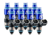 FIC 1440cc eight cylinder injectors 53mm height with 11mm top and 11mm bottom O-rings
