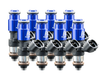 FIC 1440cc eight cylinder injectors 53mm height with 14mm top and 14mm bottom O-rings