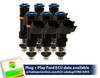 Fuel Injector Clinic IS412-0650H 650cc High-Z injector set for 2008-2014 Ford Falcon XR6T FG