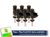 FIC 1440cc high impedance fuel injectors is461-1440h for 2011-2017 Ford Mustang V6