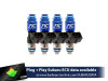 FIC is176-1650h 1650cc fuel injector set for Subaru STI and Legacy GT with FIC RL STi top-feed fuel rail conversion