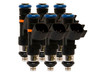 Fuel Injector Clinic IS168-1000H 1000cc High-Z injectors for 1999-2002 Volkswagen Audi 6-cylinder 53mm applications