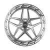 F1R 20x10 FS5 Wheel - 5x114 +38 - Machine Silver FS520105114MS38