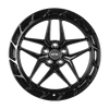 F1R 20x9 FS5 Wheel - 5x120 +32 - Gloss Black FS52095120GB32