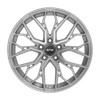 F1R 20x10 FS3 Wheel - 5x112 +38 - Machine Silver FS320105112MS38