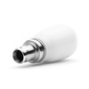 Cobb Tall Weighted Cobb Knob - White w/Red Trim (2017 - 2021 Honda Civic Type R / 2017 - 2020 Civic Si) - 2H1370-W-RD