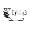 Detroit Speed Front Speed Kit 2 - Single Adjustable Shocks (1967 - 1969 Camaro & Firebird / 1968 - 1974 Nova - BBC) 031351-SDS