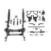 Detroit Speed Hydroformed Front Subframe - Bare - Single-Adjustable Shocks (1970 - 1981 Camaro & Firebird - SBC / LS) 032019-SDS