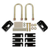Detroit Speed Anti-Squat Kit (1967 - 1972 Chevrolet C10 with Truck Arms and Rear Coil Springs - Adjustable Chassis Brackets and Angled Lowering Blocks) 040119DS