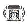 Detroit Speed QuadraLink Rear Suspension Kit - No Axle Brackets - Single-Adjustable Shocks (1962 - 1967 Chevy II) 041709-SDS