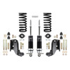 Detroit Speed Rear Coilover Conversion Kit - Single Adjustable Shocks (1979 - 1993 Mustang / 1979 - 1986 Capri) 042442-SDS