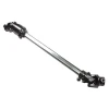 Detroit Speed Steering Shaft - Vibration Reducer - Bare Steel - Ididit Column - 1-Inch-48 Output 092523DS