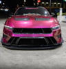 MAZ R1 Competizione Bumper - Fiberglass - Fiberglass Canards (2024 - 2026 Mustang) MAZ-24-R1C-FRP-CAN
