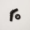 Halltech carbon-fiber-infused nylon fitting for C7 Stinger R1 bridge conversion